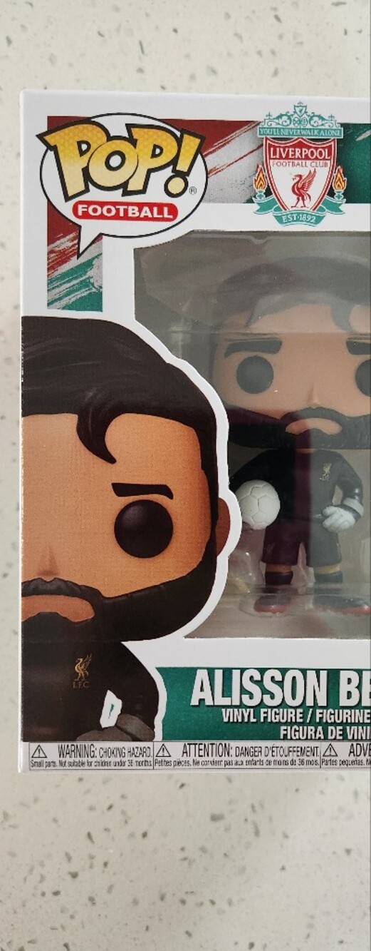 Funko Pop! Football Alisson Becker
